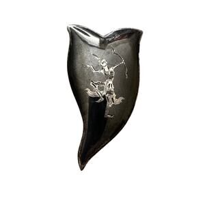 Sterling Silver Siam Lightening Goddess Brooch